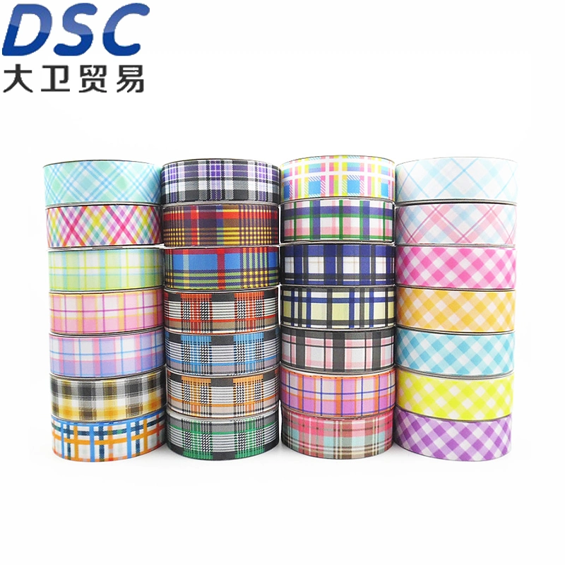 Plaid Patchwork Craft Imitation Hemp Wire Decor Ribbon Webbing