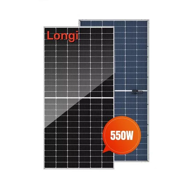 مجموعة اللوحة الشمسية لونجي بقوة 550 واط للبيع البطارية الصينية المحمولة الجهات المصنعة 220 فولت