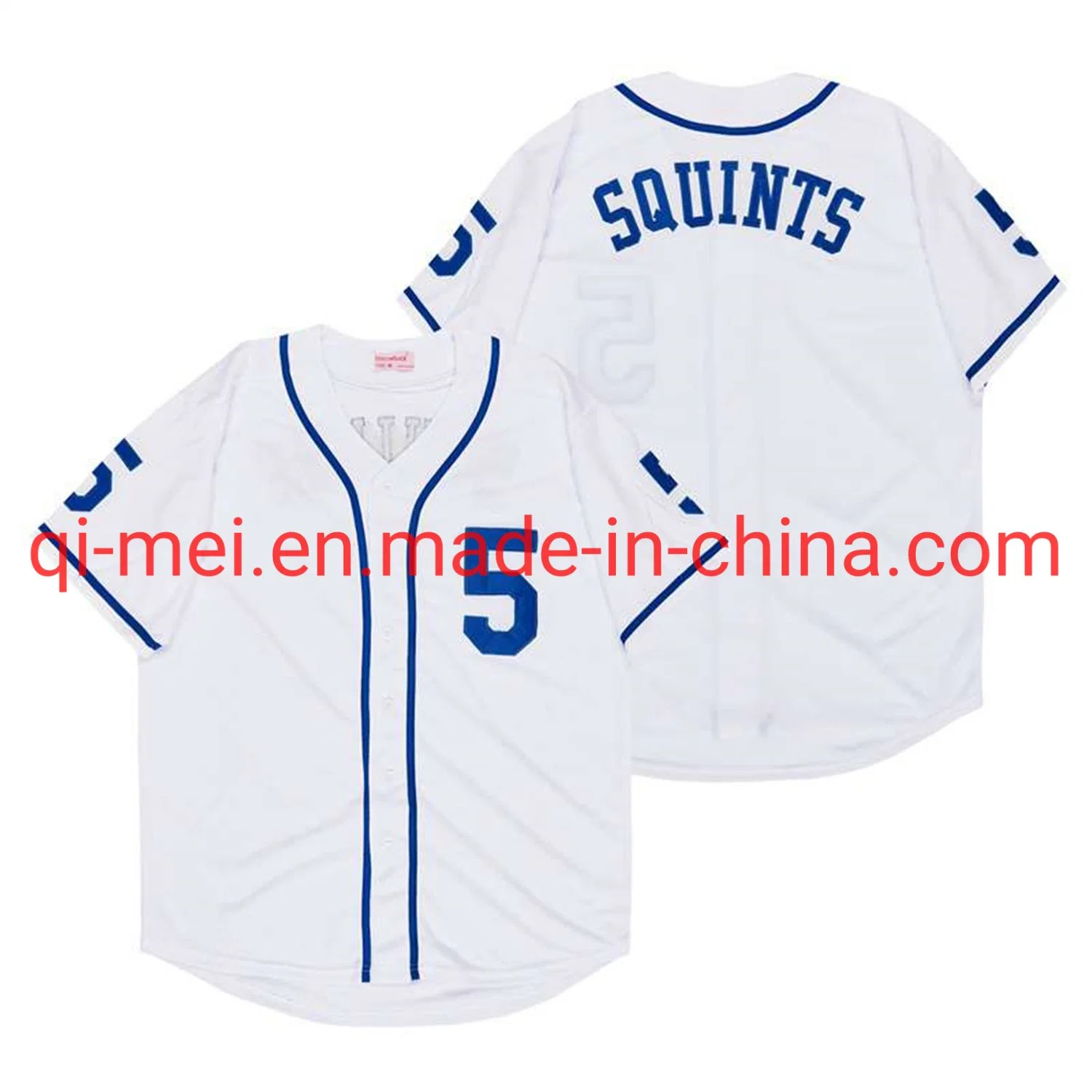 Wholesale/Supplier The Sandlot Kooy Benny #5 Michael Squints Mens Kids Movie Baseball Jerseys