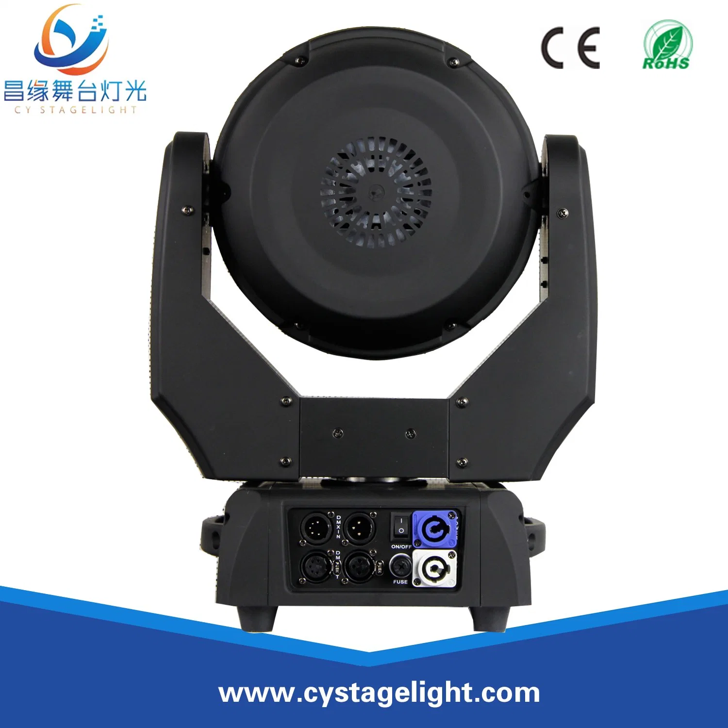 19X15W RGBW 4in1 LED Wash Zoom Moving Head Light with Zoom and Colour Ring Effect