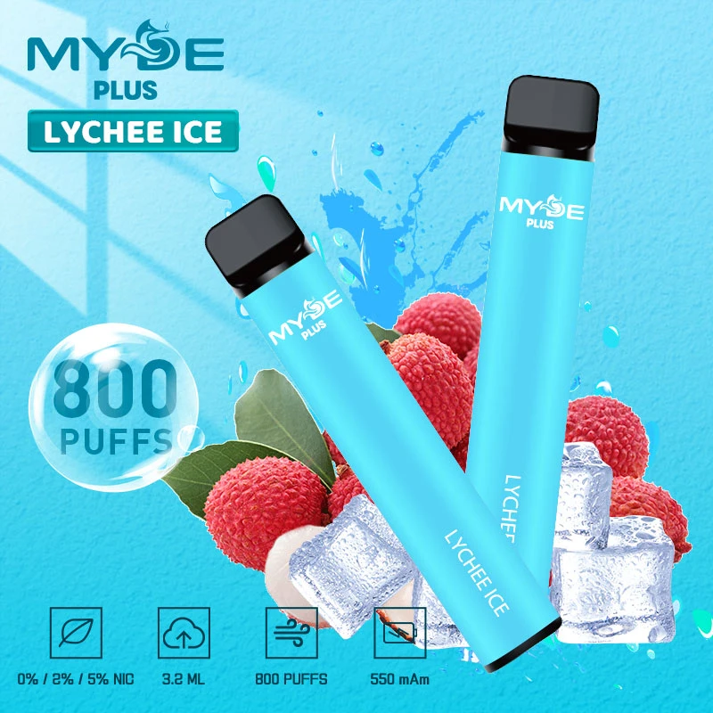 Myde 800 Puffs Plus Vape E Cigarette More Fruit Flavor Free Samples