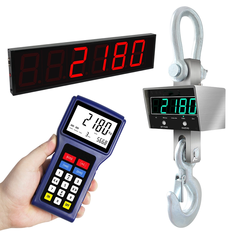 Stainless Steel 15t/20t/30t Electronic Scale with Wireless Weighing LED Indicator