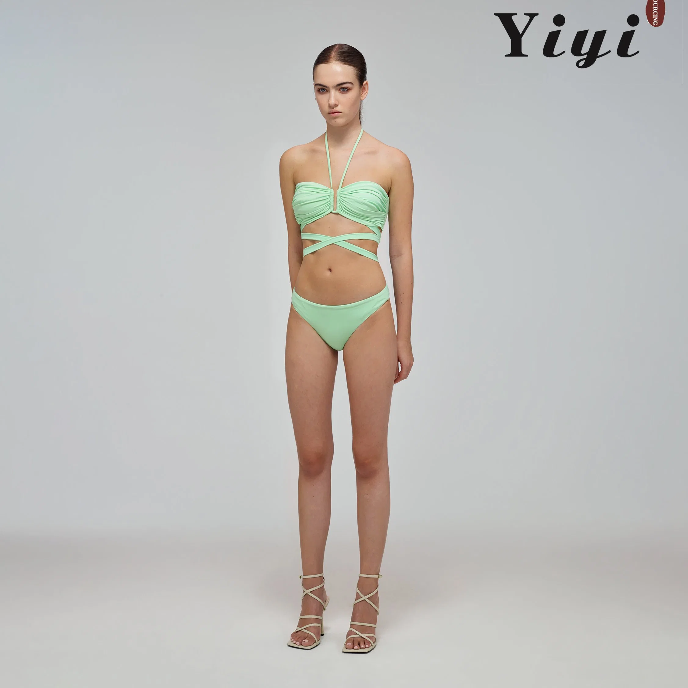 Size/Color Customized Butter-Fly Shape Sexy Women&prime; S Swimsuit Lovely Girls Summer Micro Bikini