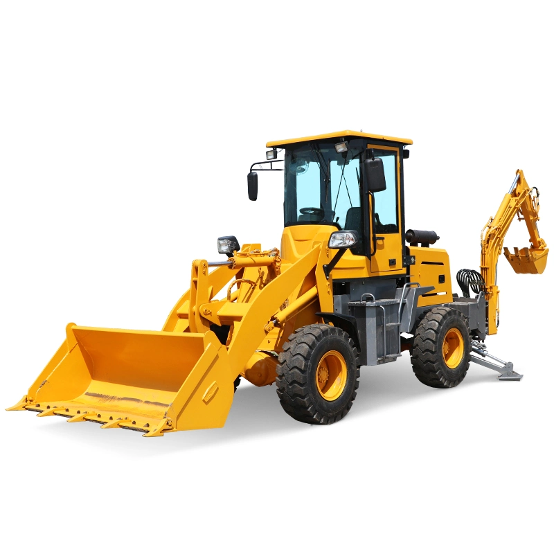 Hot Multi-Purpose 4 Wheel Drive New Backhoe and Loader 3 Tton 5 Ton New Backhoe Loader Price for Sale Backhoe Loader