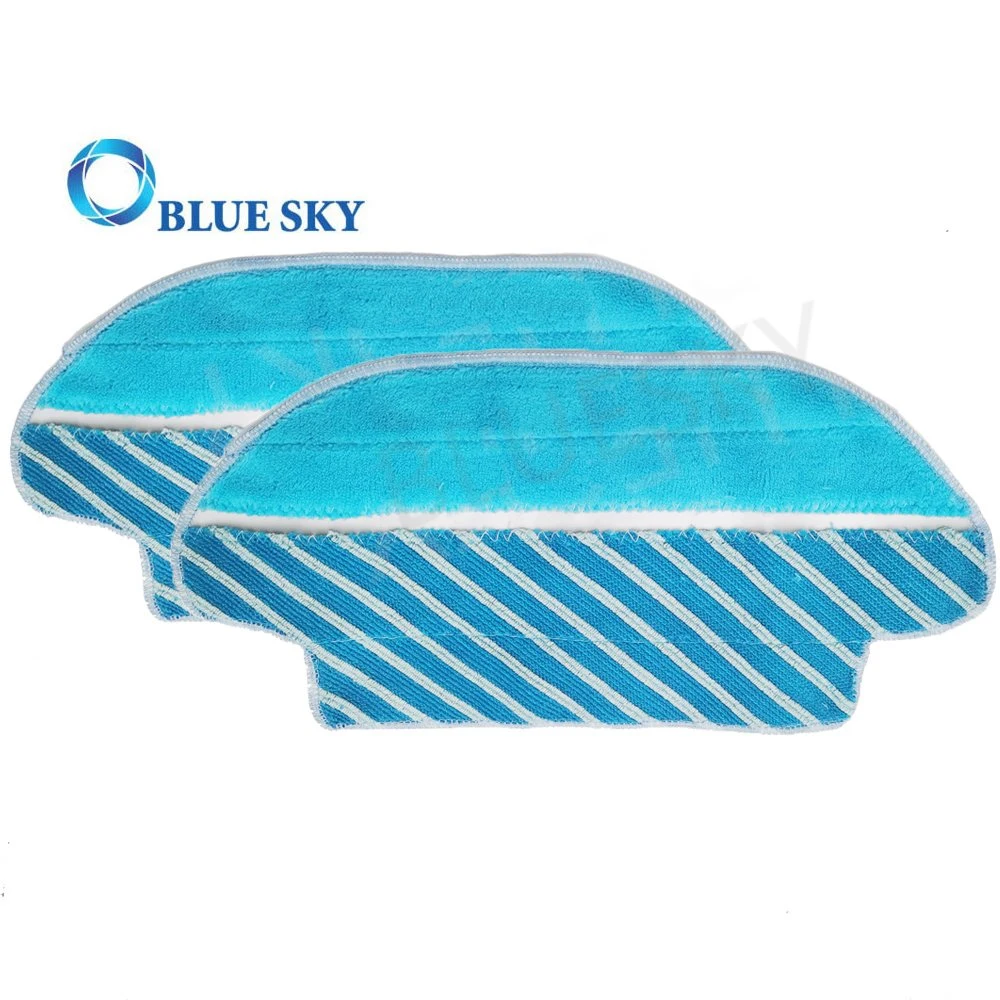 Customized Blue Mop Pads Compatible with for Conga 3290 3490 3690 Robot Vacuum Cleaner Mop Cloth Parts