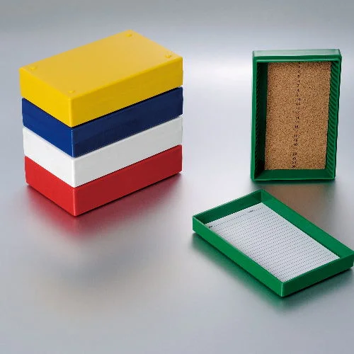 Slide Storage Boxes Traditional Cork or Foam Lining Available 5 Assorted Colors