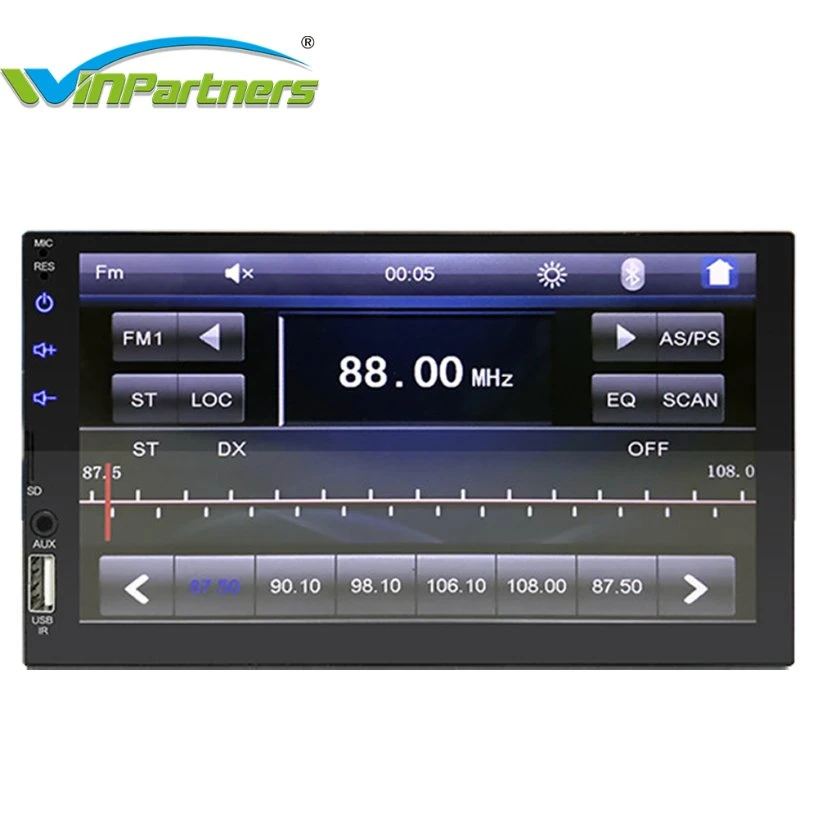 2 DIN Car Radio MP5 Multimedia Radio Player with Video Audio System