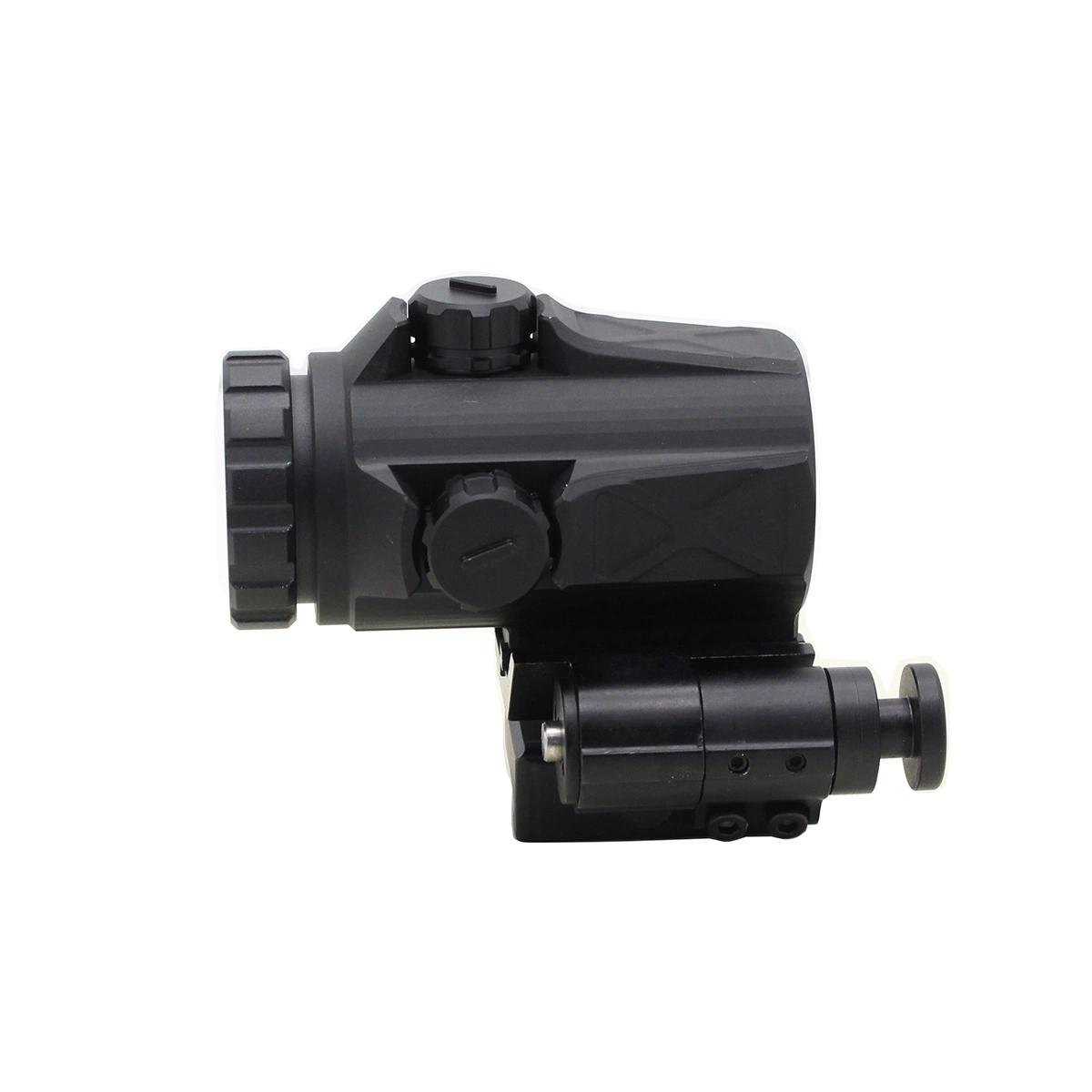 Elevated Flip-to-Side Mount IP67 Rated Tactical Weapon DOT Sight 3X22 Magnifier