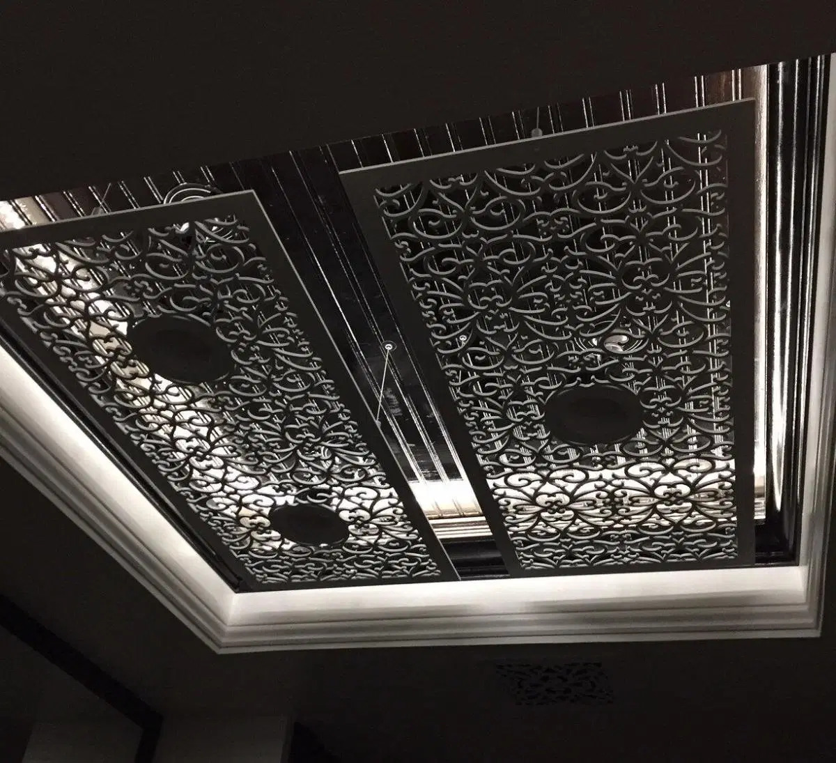 Sixinalu Building Material Wall Panel Decorative Panel Carved Construction Aluminum Ceiling Board