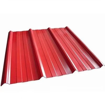 PPGI Roof Sheets Materials Cold Rolled Ral PE Color Coated Galvanized Steel Corrugated Long Span Colored Ibr Prepainted Roofing Sheet