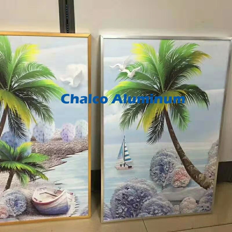 6060/6061/6082/6063/6005/6463 Advertising Aluminium Frames for Toilet Doors