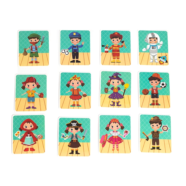 Custom Children Early Learning Kids Educational Montessori Toys Magnetic Jigsaw Puzzle