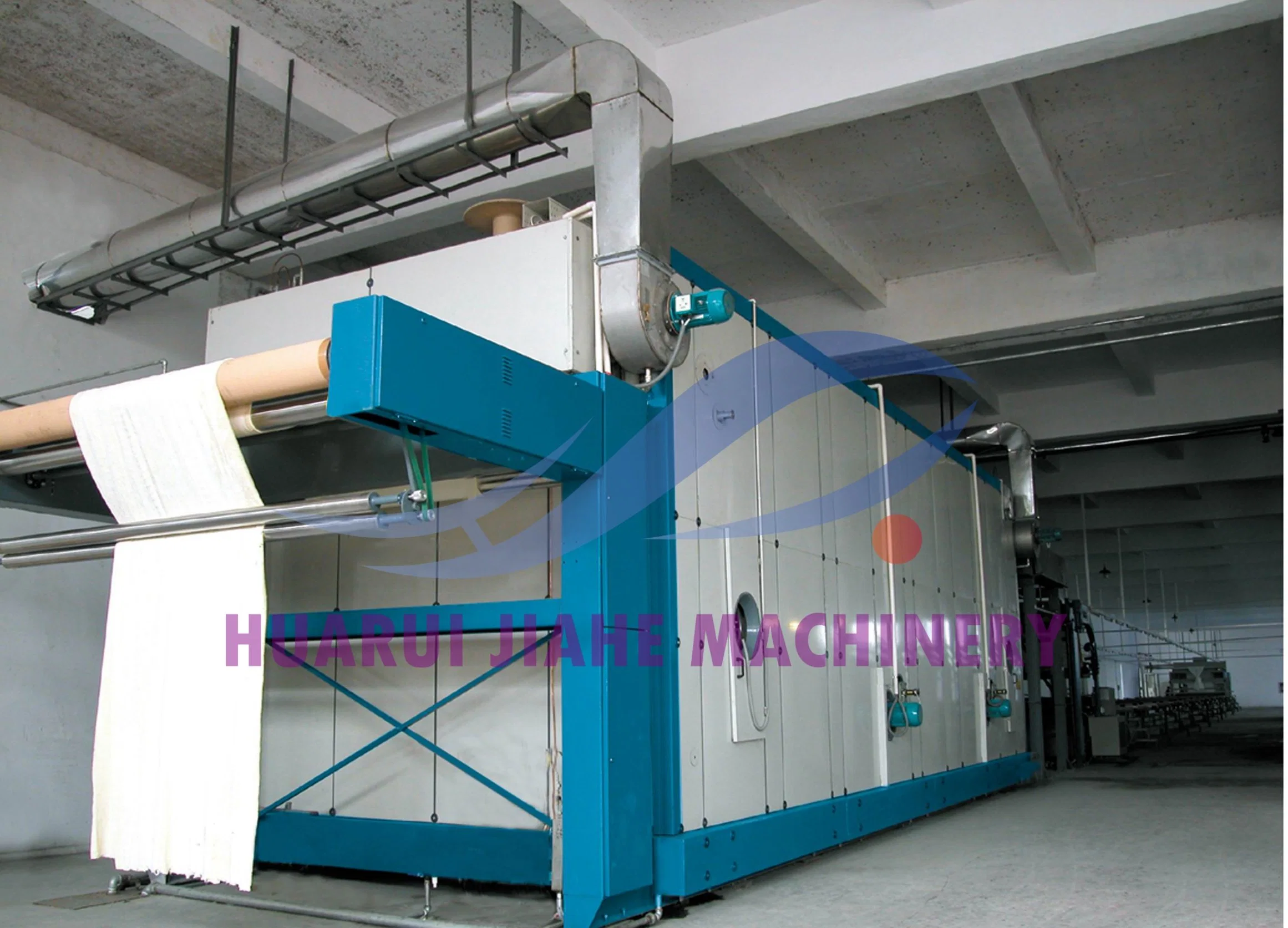 Fabricante chino rápido envejecimiento de la marca impresa Huarui Máquina Textil de tela de la máquina de vapor después de la impresión de la máquina de vapor de tela de rayón