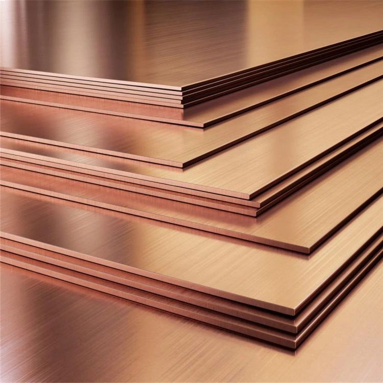 China Quality Wholesale/Suppliers Price C11000 Size Customized Copper Plate Copper Sheet with Large Stock