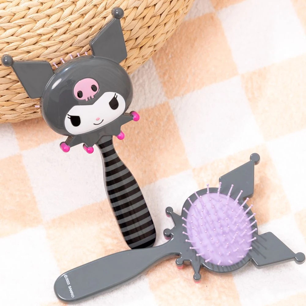 Ruunjoy Nouveau Sanrio brosse à cheveux dessin animé mignon Sanrio Air Accessoires pour peigne à cheveux Puromi