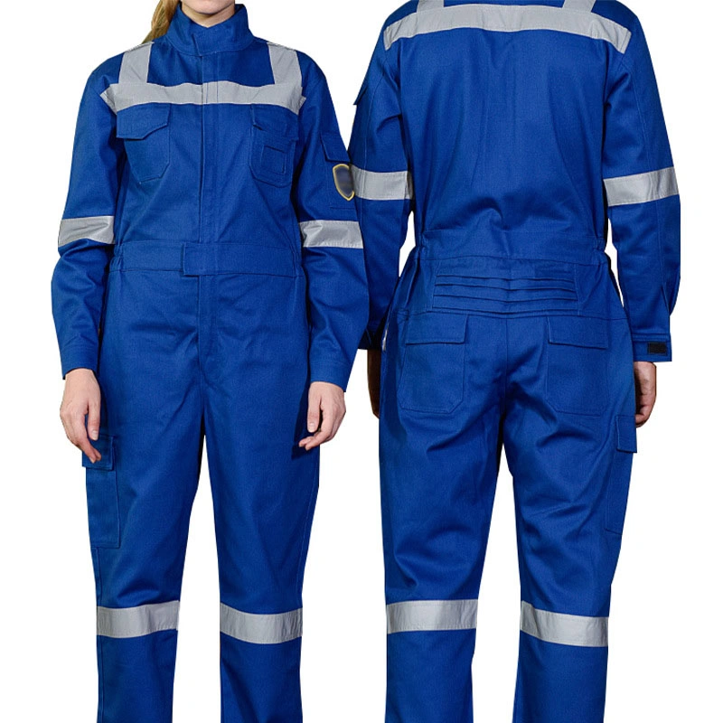 100%Cotton Work Overall Custom Logo Winter Reflective Safety Labor Overalls Men Workwear