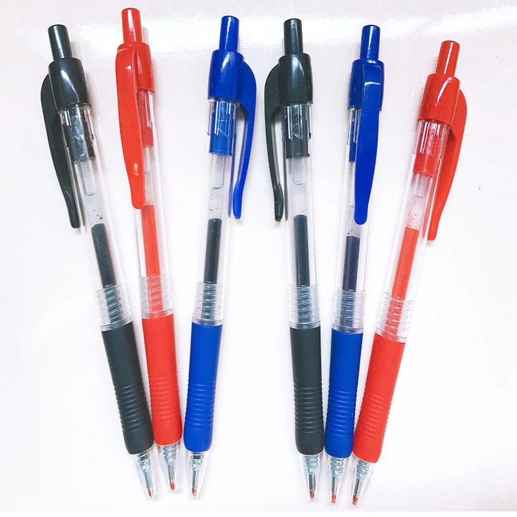 Candy Color Plastic Window Ball Point Pens with Custom Message and Color