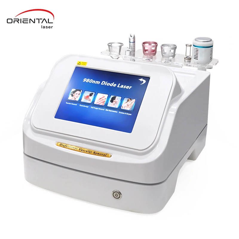 980nm Multifunction Vascular Spider Veins Blood Vessels Removal Effective Laser Machine