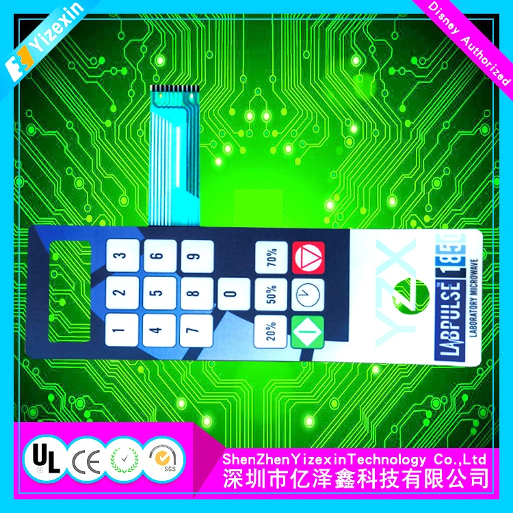 Smart Electronics Professional Cusotom Touch Membrane Switches for Control Displayer