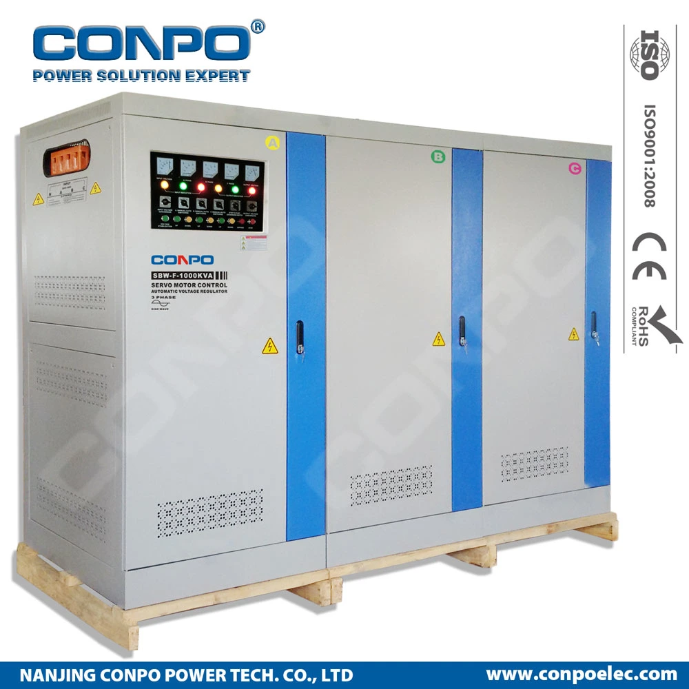 SBW-F-10003kVA, Industrial-Grade Split-Phase fase compensada estabilizador de tensión/regulador