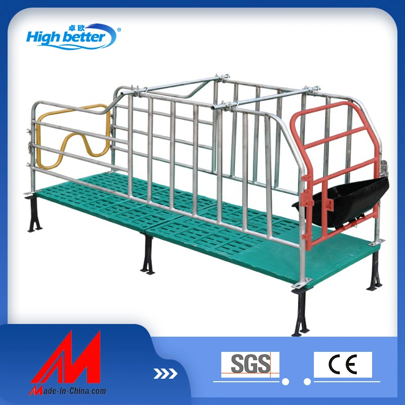 2023 High-Quality Pig Farming Equipment Farrowing Crate Galvanized Cage Animal Cages