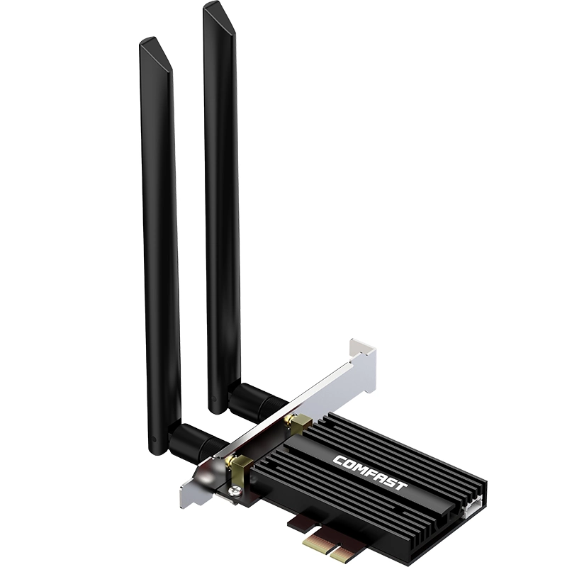 Comfast Pcie беспроводной сети WiFi карты WiFi Bluetooth5.26e 5374Мбит/с карты WiFi 2,4 5.8GHz 6Ггц беспроводного сетевого адаптера плата беспроводной сети