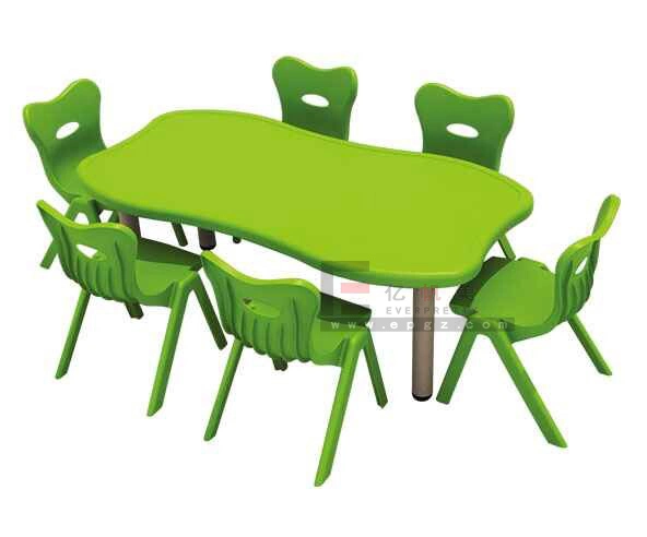 Populaire Jeu de table et chaises pour enfants carton Meubles de bureau d'étude en plastique