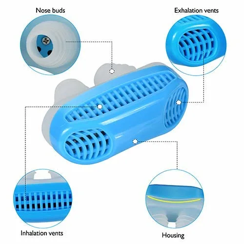 Nuevo Producto Anti ronquidos purificador de aire 2 en 1 Dispositivo