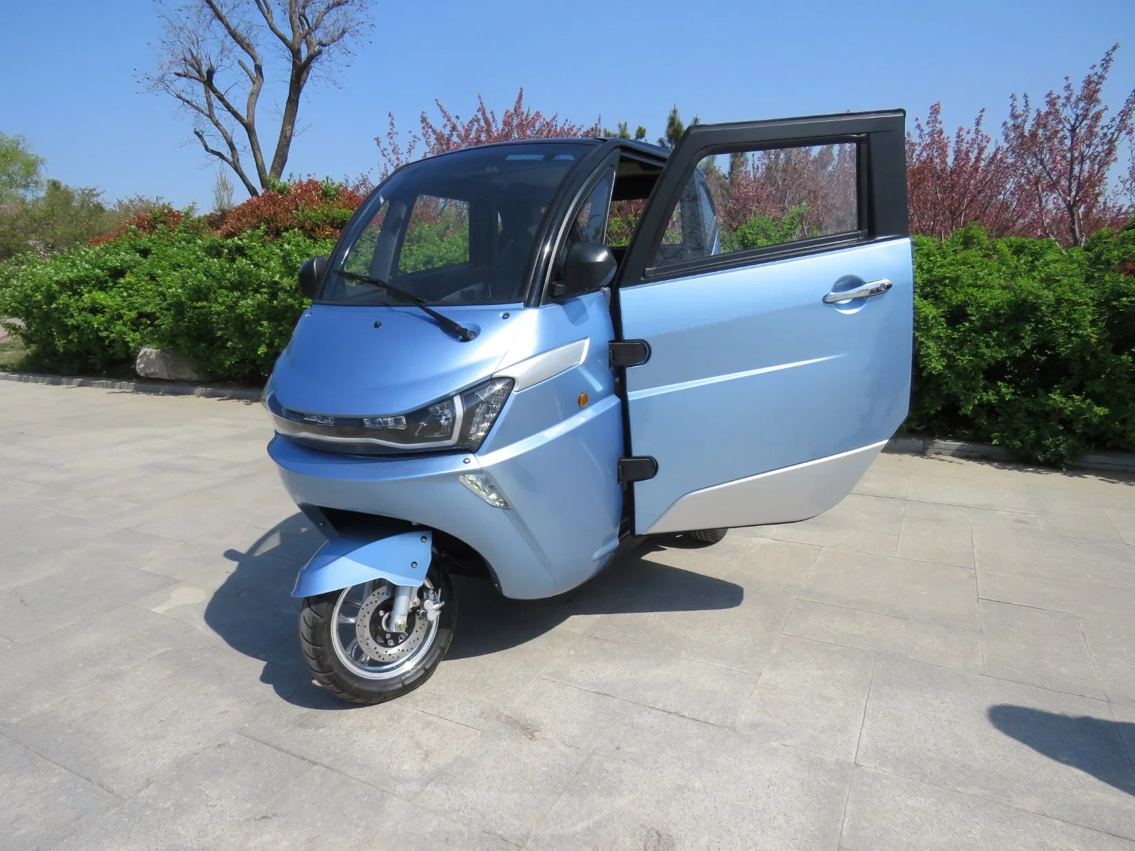 EEC L2e موتور Mobility ثلاثي العجلات Trike Electric مع مغلق المقصورة