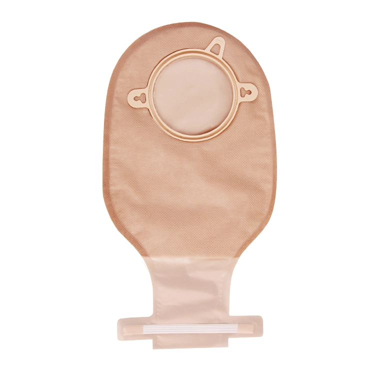 Two Piece Drainable Ostomy Bag with Twist-Tie