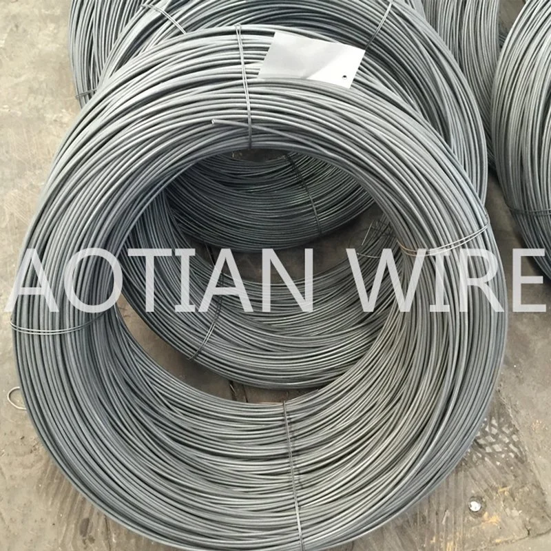 Chq Cold Heading Quality Wire SAE1010 4.92mm Black Phosphate Annealed Drawn Fasteners Saip Steel Wire