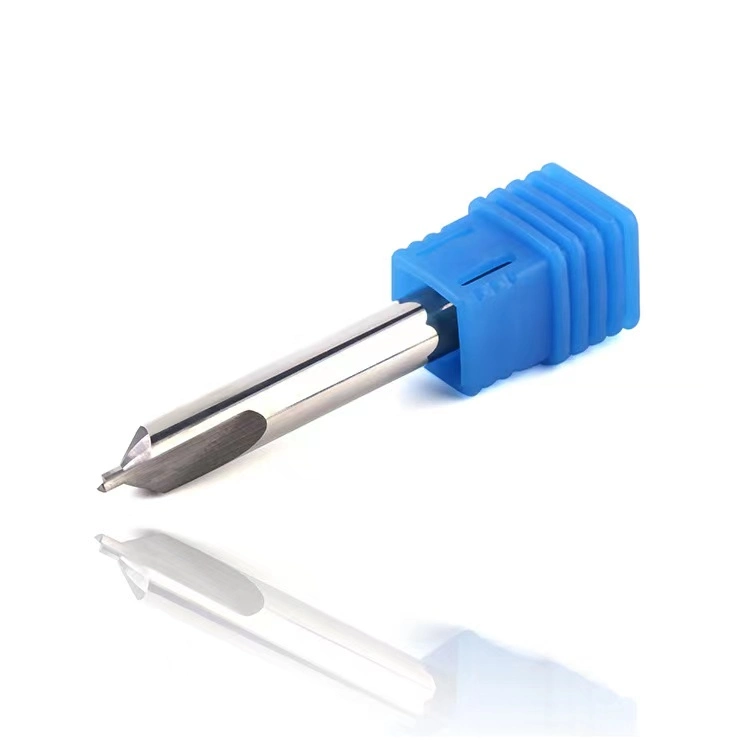 Wyk High Precision CNC End Mill Nc Spot Drill Carbide Milling Cutter Aluminum Centering Drill Solid Carbide Nc Spotting Drill Bit with 90 Degree Point Angle