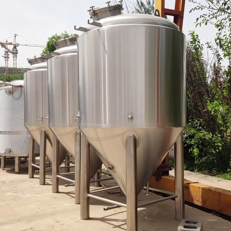 10bbl 15bbl Beer Fermentation Tank SUS304 Conical Cooling Pressure Unitank