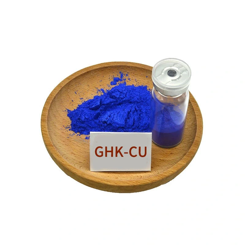 High quality/High cost performance  Skin Care Material Copper Peptide Powder Ghk-Cu Ghkcu Wholesale/Supplier