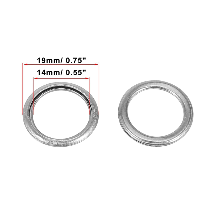 MD050317 N0138152 134510406A 21513-21000 Am01-10-403 Am0110403 M14 Oil Drain Plug Gasket for Mitsubishi Mirage Eclipse Endeavor