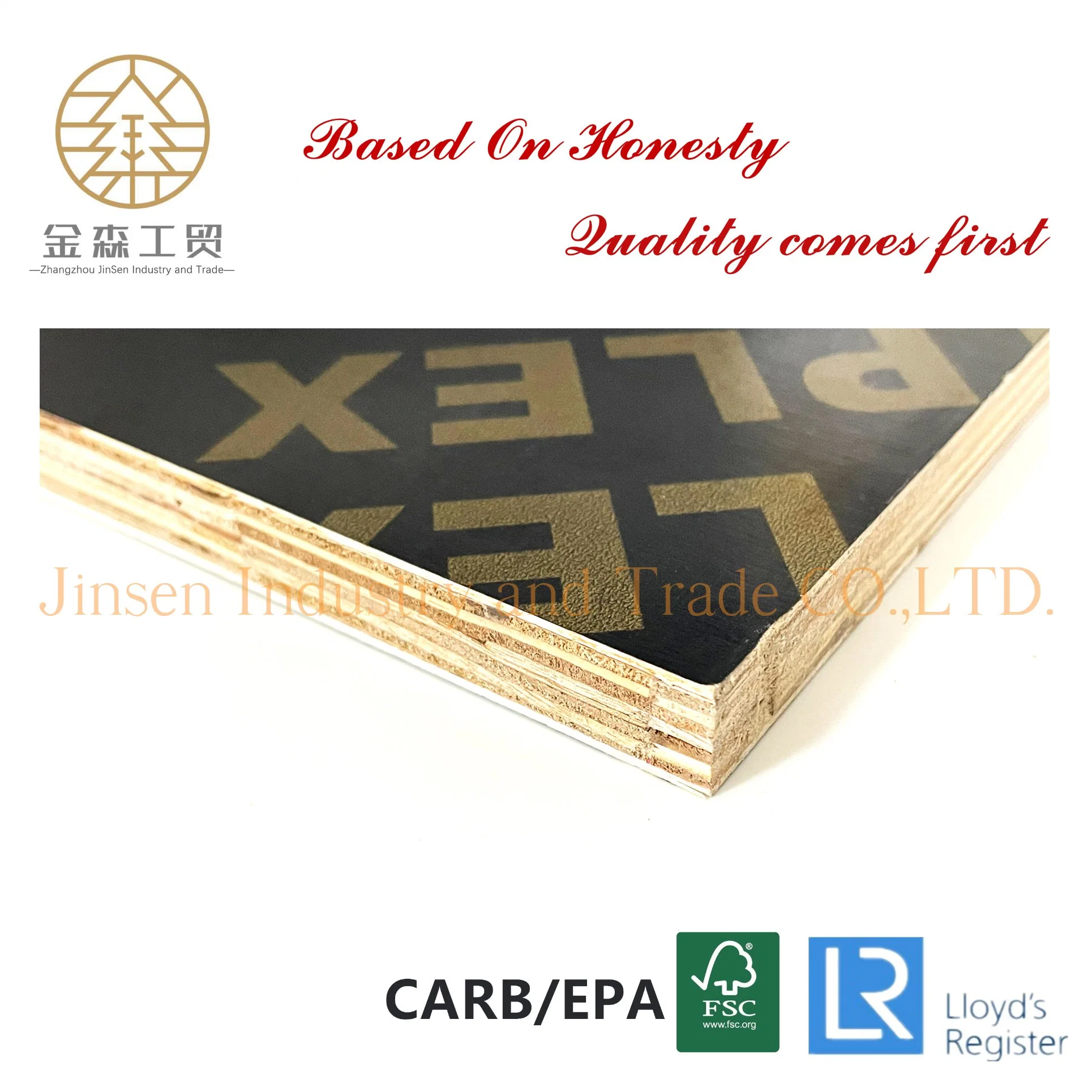 Black/Brown Film Faced Plywood/Marine Plywood/Phenolic Plywood for Construction