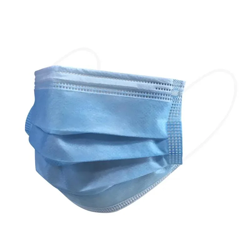 Smileplus Type I/II/Iir None Sterile Surgical 3ply Non-Woven Medical Disposable Face Mask