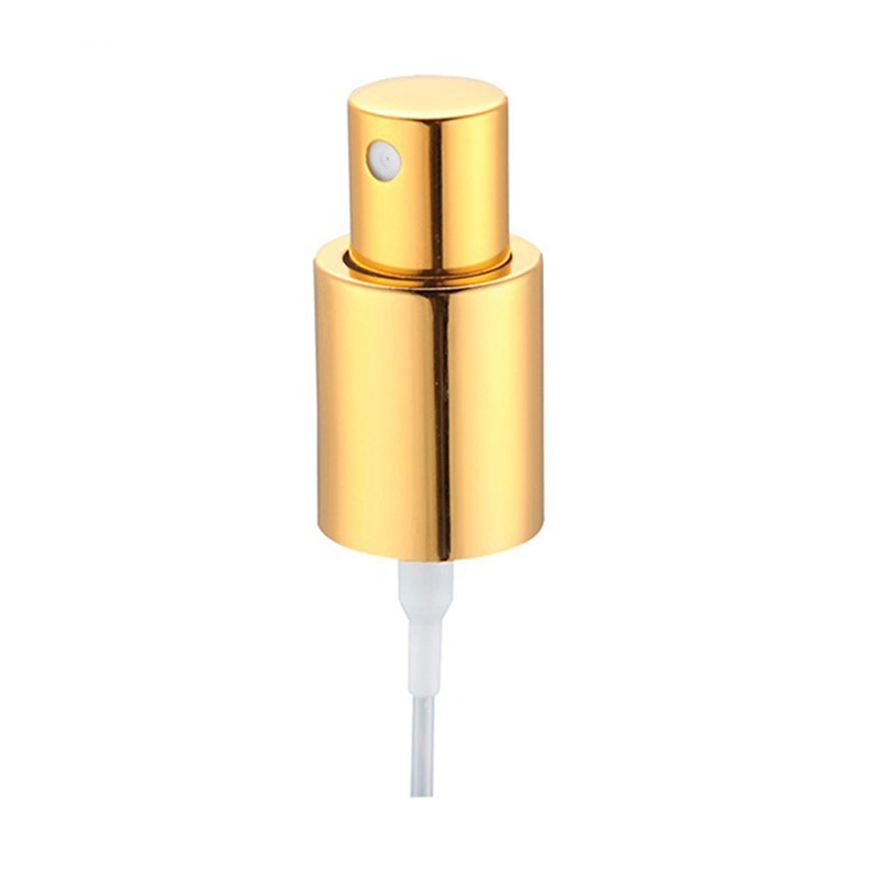 18/410 20/410 Cosmetic Oil Golden Silver Color Aluminum Cream Pump Mist Sprayer