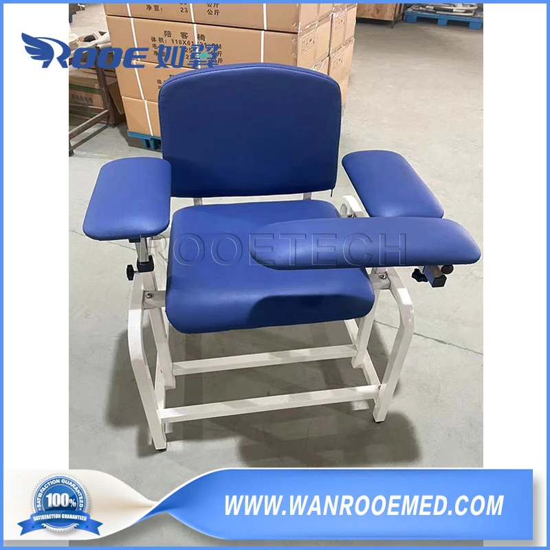 Bxd103 regulable en altura del brazo basculante colecta de sangre flebotomía silla con cajones