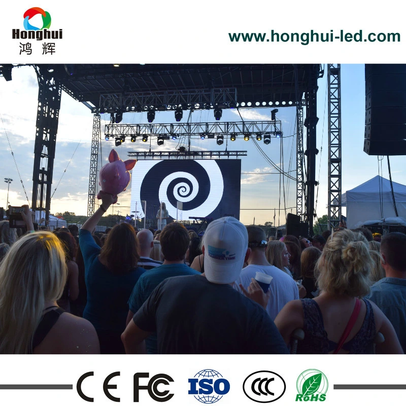 Rental Stage Show High Contrat SMD P3.91 Outdoor LED Display