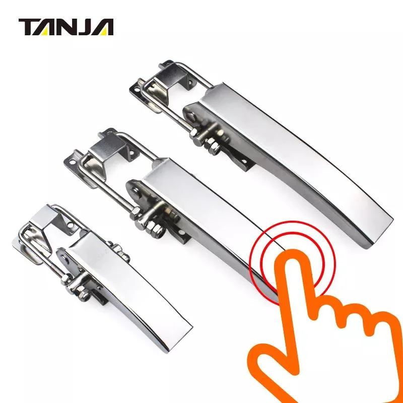 China Manufacturer of Stainless Steel Zinc Plated Heavy Duty Adjustable Toggle Latch Cabinet Boxes Latch Clamp Quick Hand Tool Release Snap