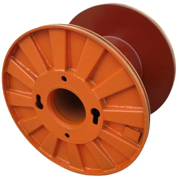 Solid Steel Metal Processing Spool Machined Steel Reel