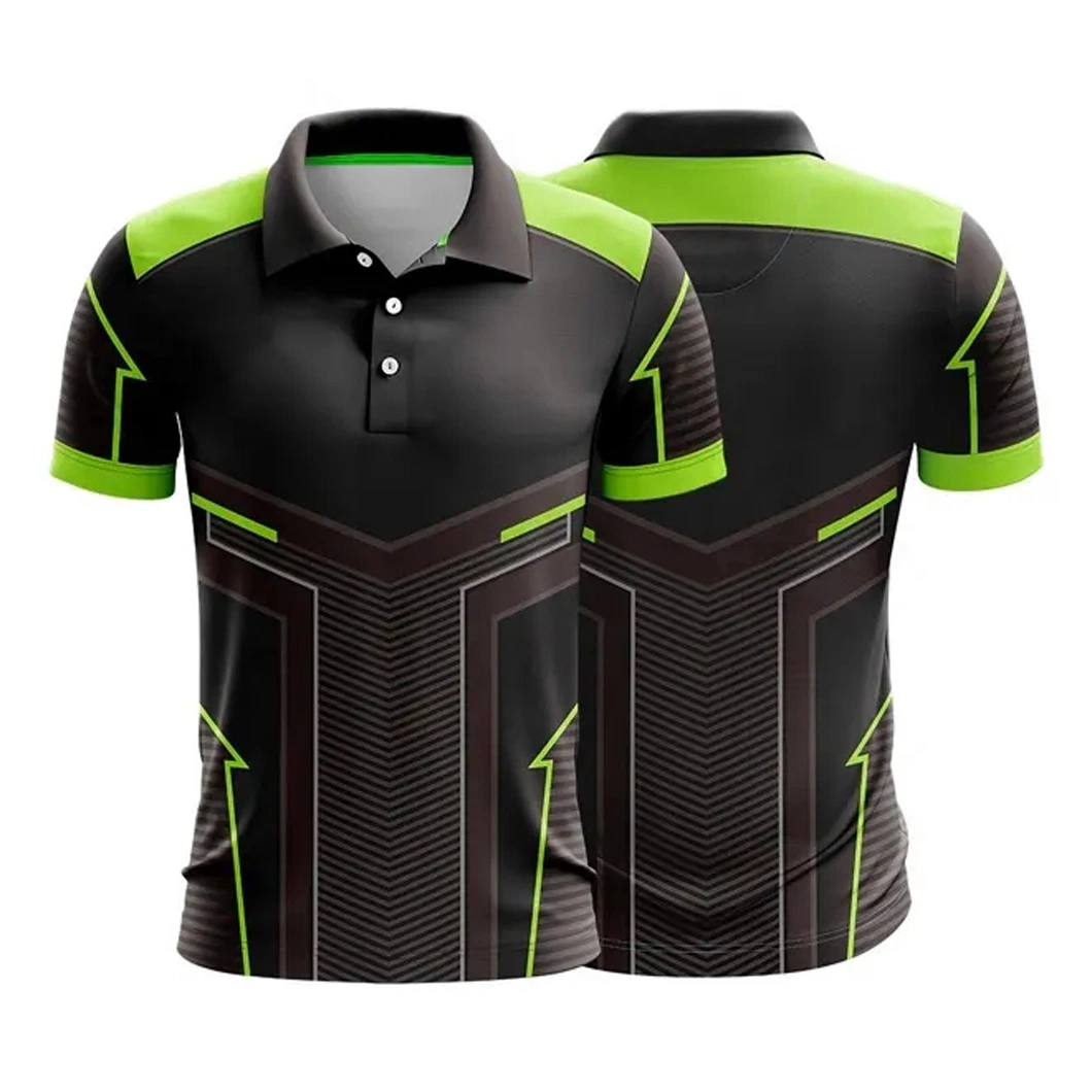 Unisex Couple T-Shirt Sublimated Badminton Jersey 100% Polyester Custom Running Sports Polo Shirt