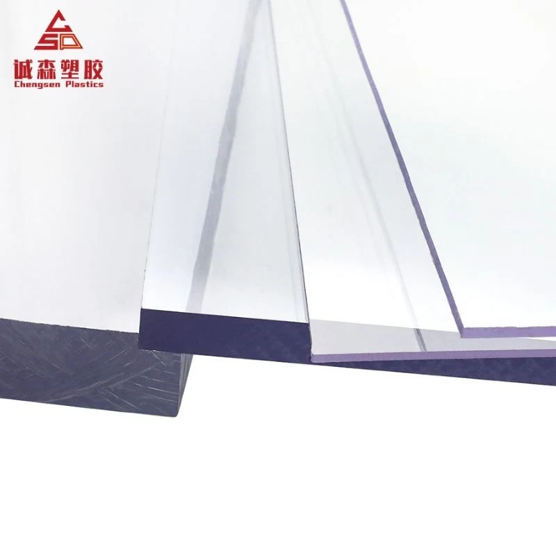 High quality/High cost performance UV Protection Polycarbonate Solid Roof Sheet Price for Building Curtain