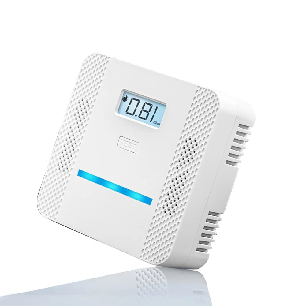 Home Security Alarms Fire الدخان المنبّه شاشة العرض الرقمية الكربون جهاز كشف دخان أول أكسيد الكربون