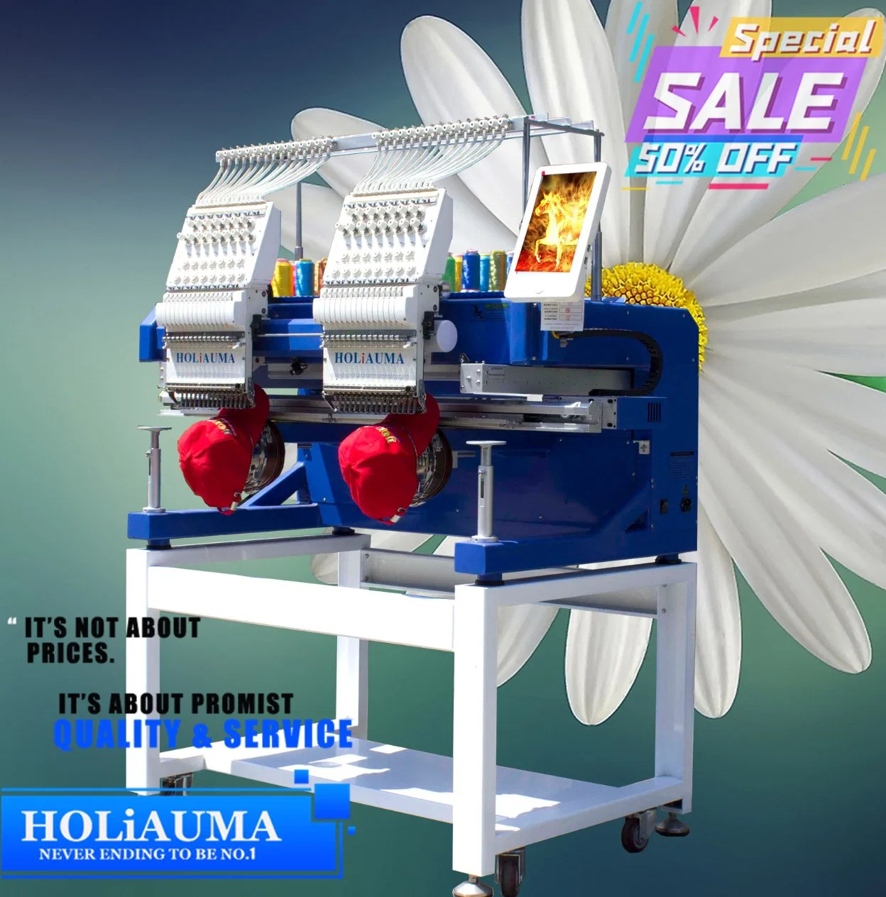 5 Years Quality Warranty! ! ! Brother Pr Barudan 2 Head Computer Embroidery Machine Dahao Embroidery Machine Spare Parts Dori Device