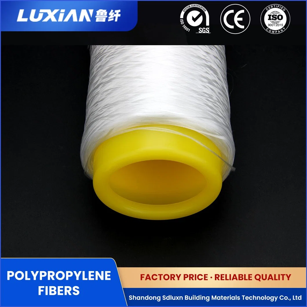 Sdluxn Dura Fibre polypropylène Lxbk personnalisé modifié la fibre de polypropylène renforcé de fibre de carbone de la Chine de mortier de fabricant de fibres de polypropylène synthétique