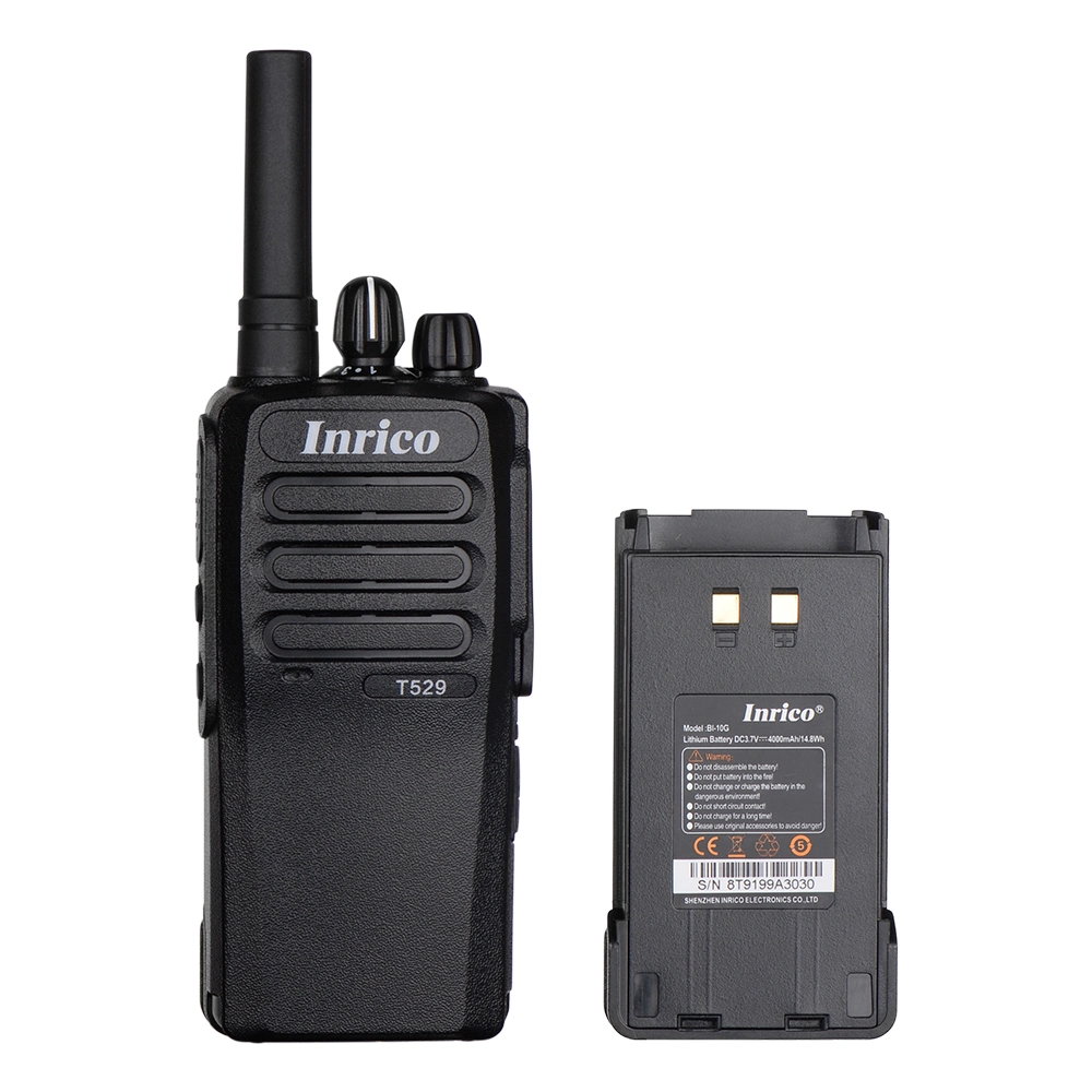 Factory Wholesale/Supplier Best Price Radios Walkie Talkie of Inrico T529 Unlimited