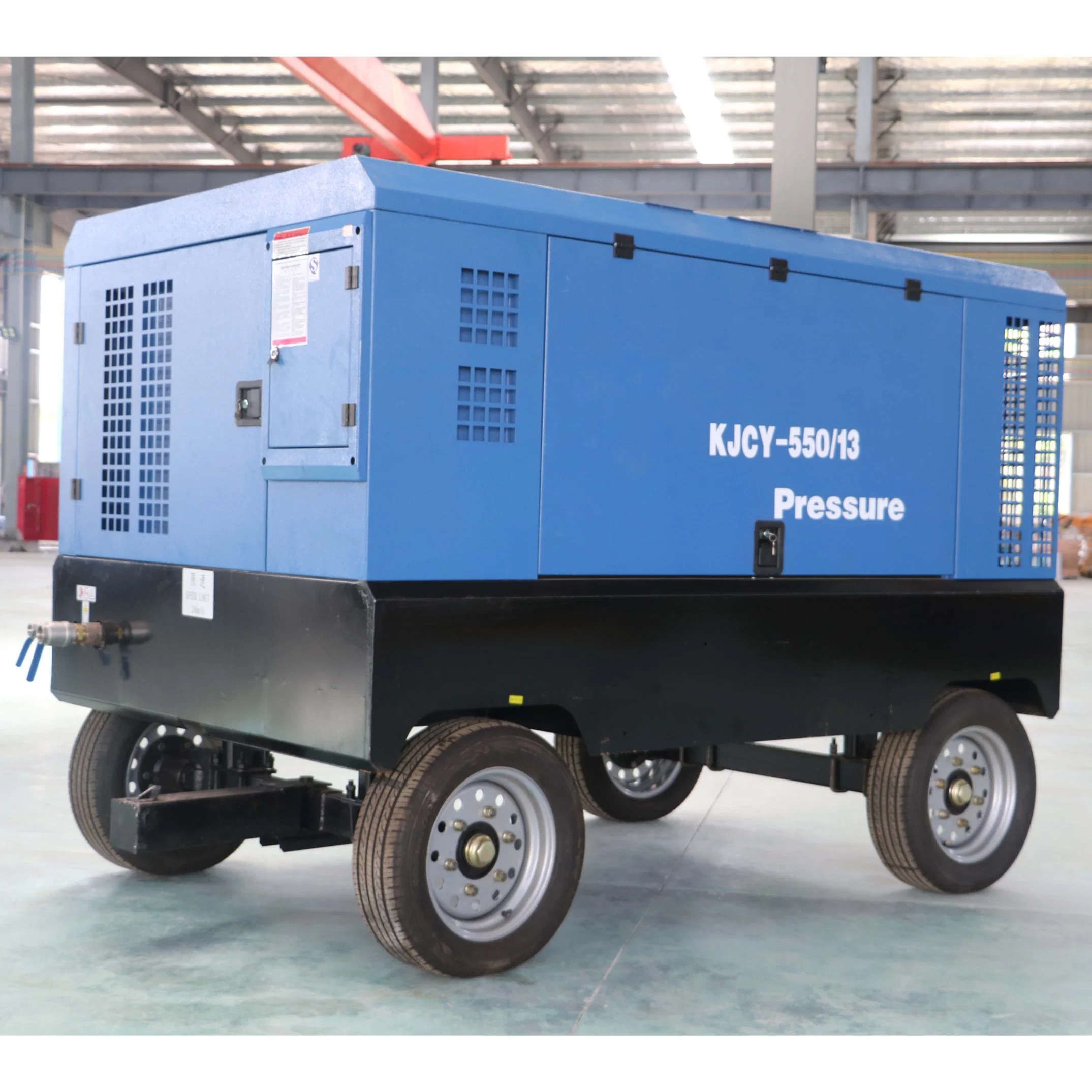 Hot Type Twin-Screw Screw Compressors Mining 13bar Industrial Movable Portable Air Compressor