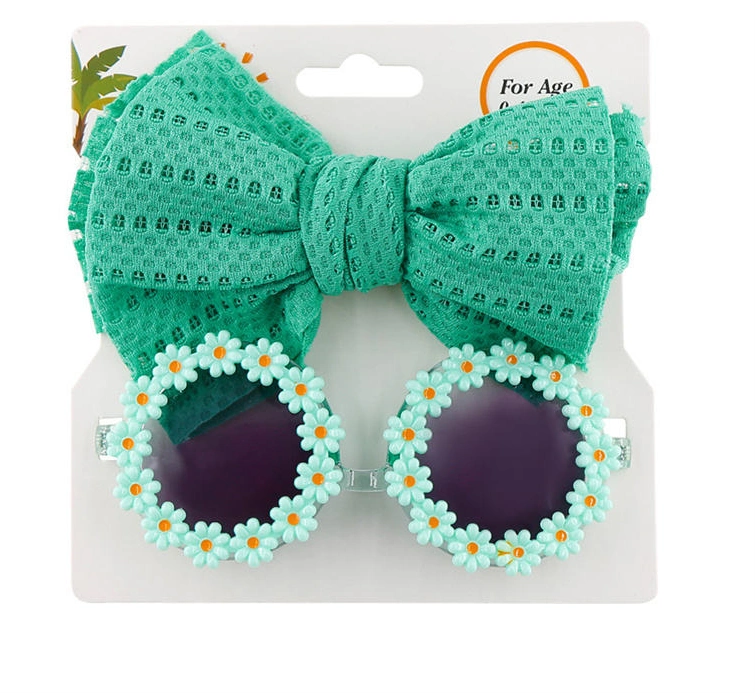 New Fashion Heart Sunglasses with Headbands for Kids